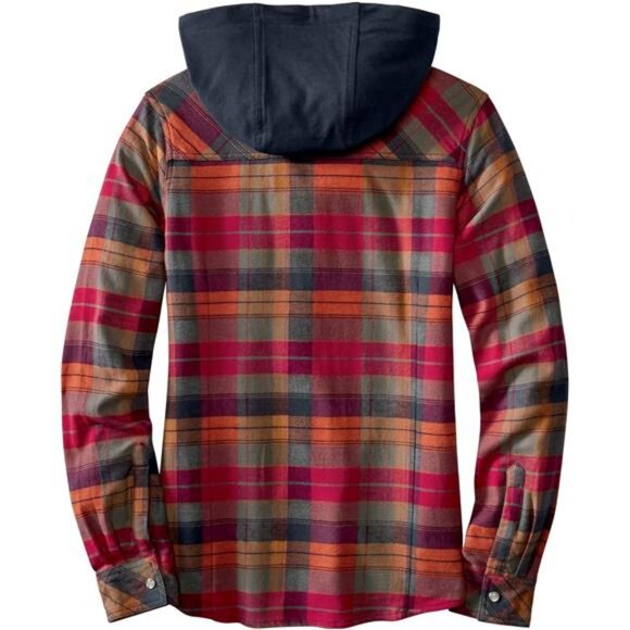 Legendary Whitetails Women's Lumber Jane Hooded Flannel Shirt - Picture 5 of 7